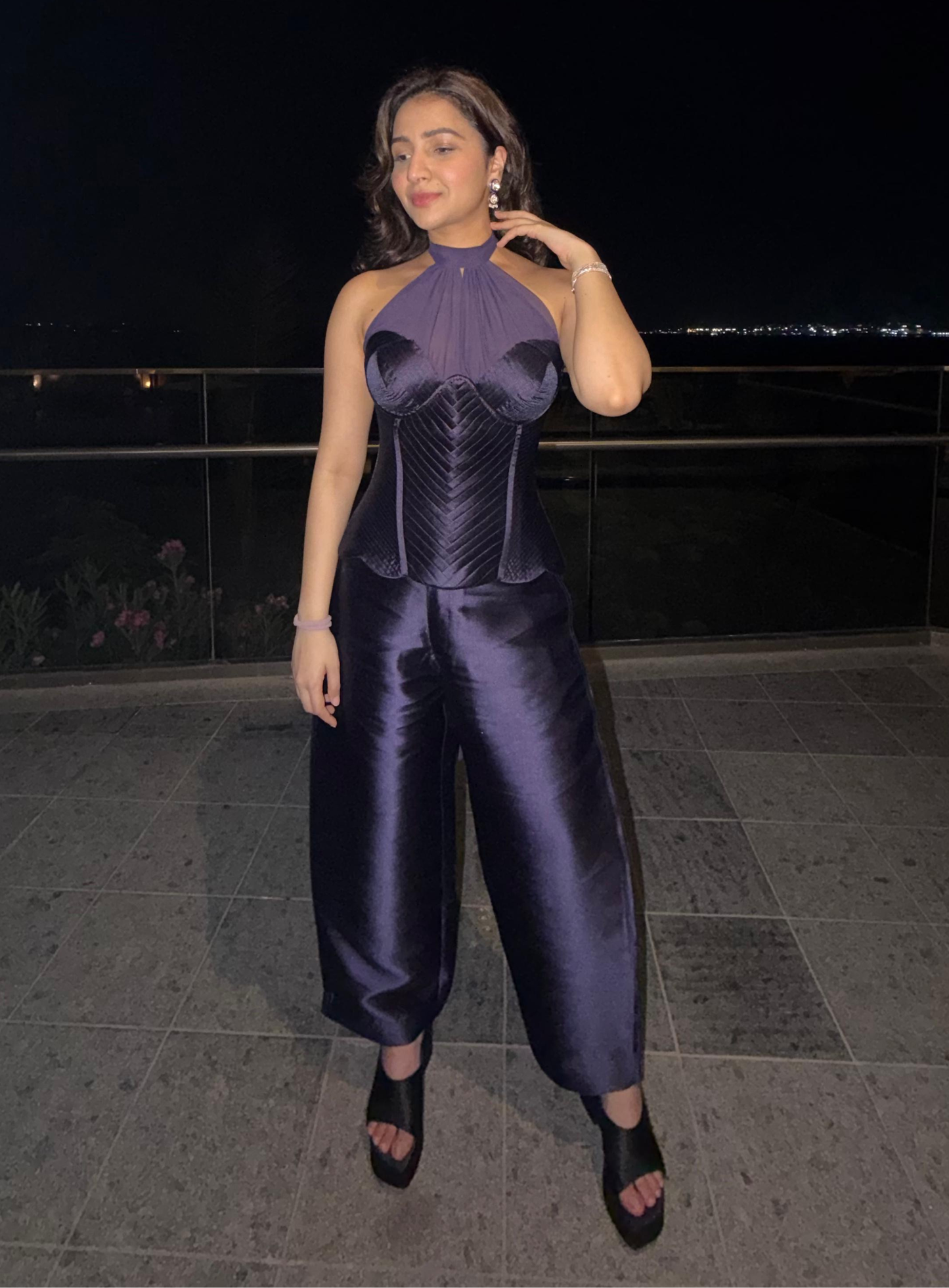Sapphire Corset and Pants